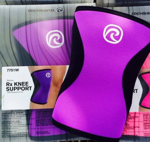 Rehband -Par rodilleras 7751W RX PURPLE 5mm